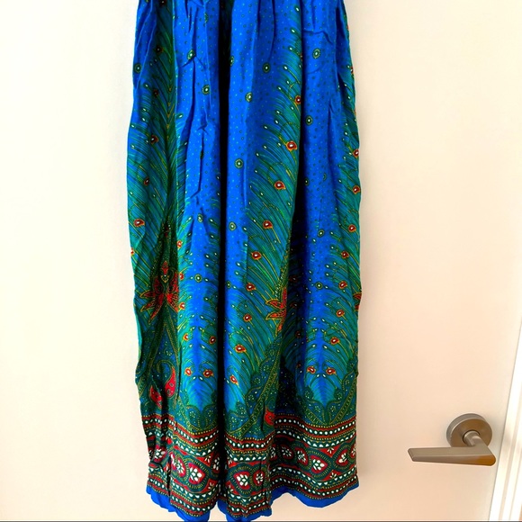 💙 summer print dress in blue / green from Singapore - Picture 5 of 8